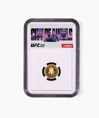 1/10th oz PF70 Trump Coins x UFC 331 Gold Medallion